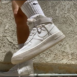 Nike High top air force ones in size woman’s 5.5